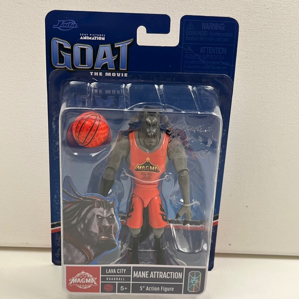 Jada Toys GOAT The Movie Mane Attraction Lava City Magma 5 Inch Action Figure